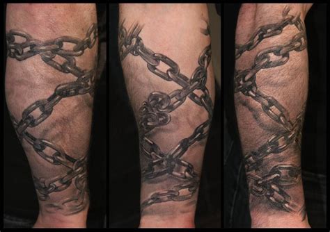 chain tattoo ideas|chain wrapped around arm tattoo.